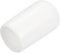 QUARKZMAN 15Pcs Embouts en Caoutchouc de 8mm (5/16) de Diamètre Intérieur, Couvercle d'Extrémité Rond en Vinyle, Protecteurs de Filetage de Vis Blancs