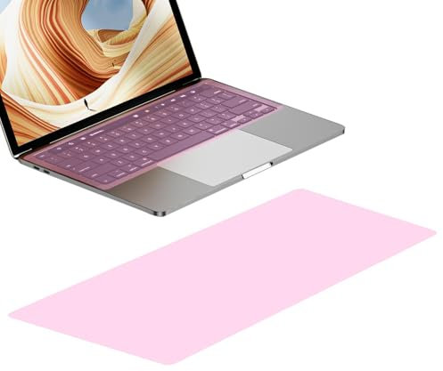 Flexibler Tastaturschutz – Laptop-Tastaturhülle, Staubschutz aus Silikon, für 12-14 Zoll (30,5-35,6 cm) große Laptop-Tastatur, kompatibel mit der digitalen Tastatur,, 12-14 Zoll Folie (Pink), Se