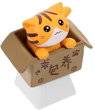 Artibetter Key Caps Mignons Chat Carton pour Clavier Mécanique Personnalisation DIY Et Fête