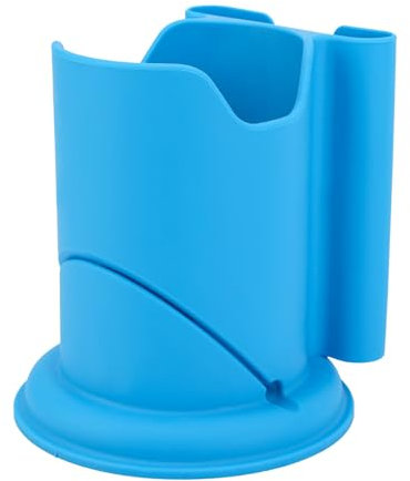 Paddle Board Cup Holder, Universal Kayak Drink Holder Multifunctional Surfboard Water Bottle Holder Anti-Toppling Paddleboard Drink Holder for Outdoor Fishing Boat Kayak Accessories (Blue)