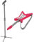 TOYANDONA 1ensemble Miniature Électrique Guitare Et Microphone pour Maison De Poupée Ensemble Décoratif avec Détails Réalistes