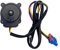 A86I-Refrigerator Freezer Condenser Fan Motor EAU65058501 ，Compatible For LG， LFXC24726M LFXS30726M LMXC23796M Fridge Replace Parts DC12V