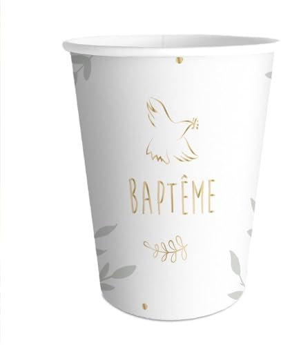 STC Pack 6 gobelets bapteme