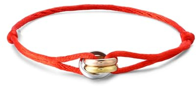 KIM JOHANSON® Damen Segeltau Armband *Tricolor* in vielen Farben | Kordelarmband mit Edelstahl Ring in Silber, Gold & Roségold | Wasserfest | Verstellbar | Boho Schmuck für Frauen | Inkl Schmuckbeutel