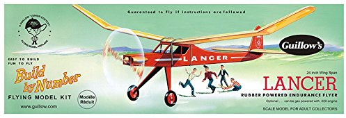 Guillow's Lancer Rubber Powered Endurance Flyer Model Kit