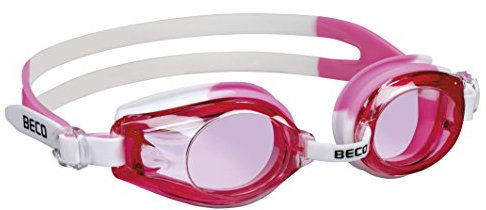 Beco Baby Carrier Kinder Rimini Schwimmbrille 9926, mehrfarbig - Weiß/Pink, Einheitsgröße One Size