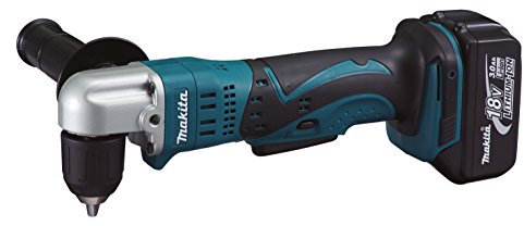 Makita Bda351Rfj - Trapano avvitatore angolare, 18 V, 3 Ah Lxt, con chiusura automatica