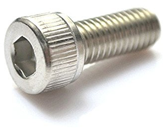 M3 x 100mm Hex Socket Head Cap Screws,Pack 10-piece,Stainless Steel,Full Thread,Metric,Knuled Head