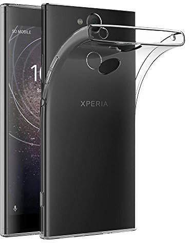 AICEK Sony Xperia XA2 Hülle, Transparent Silikon Schutzhülle für Sony XA2 Case Clear Durchsichtige TPU Bumper Xperia XA2 Handyhülle (5,2 Zoll)
