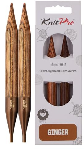 KnitPro Ginger Interchangeable Circular Needles 5 (13cm) | 12.00mm
