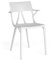 Kartell A.I. Stuhl, Polypropylen, Weiß, 55 x 59 x 94 cm, 2 Stück