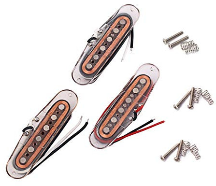 Alnicov Lot de 6 micros pour guitare Fd Stratocaster Stratocaster ou Squier