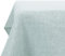 Deconovo Leinenoptik Tischdecke Wasserabweisend Tischwäsche Lotuseffekt 130x220 cm Minzgrün