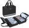 Trunab Erste Hilfe Tasche Schwarz, Medizinische Tasche, Professionelles Krankenschwester Tasche für Notfall Kits, Ideal für Zuhause, Camping, Reisen und Wandern, Nur Tasche