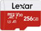 Lexar Micro SD 256 GB, Scheda Micro SD fino a 100 MB/sec(R), Scheda di Memoria microSDXC con Adattatore SD, A1, U3, C10, V30, Micro SD Card