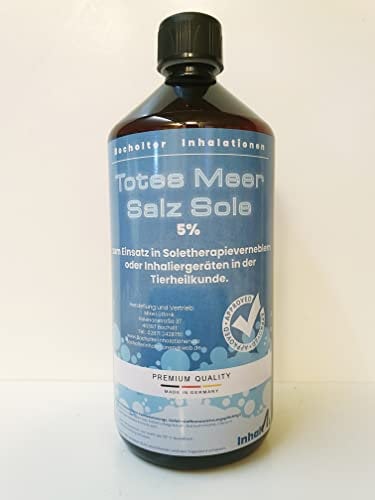 Generisch Totes Meersalz Sole 5% 1 Liter Bocholter Inhalationen