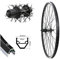 Hinterrad 26 Zoll MTB Hohlkammer Industrielager schwarz 8,-9,-10 Fach V-Brake 559-19 Laufrad