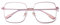 Dollger Blaulichtfilter Brille, Blue Light Blocking Glasses Women Ohne Sehstärke Brille Blaulichtfilter Groß, für PC, TV, Gaming & Handy Metallrahmen