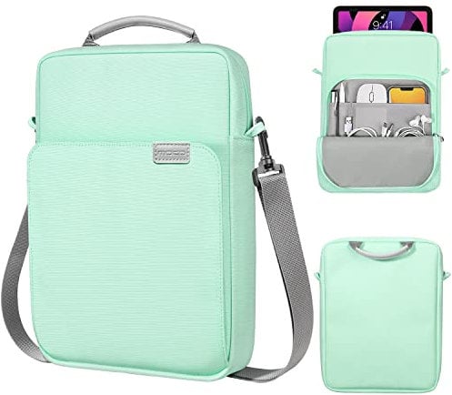MoKo Funda Compatible con Galaxy Tab S9 11 2023, iPad Pro 11 M2 2022-2018 iPad 10ª 10,9 2022 iPad Air 5 10,9 2022 Galaxy Tab S8/A8/A7 2022 iPad 9/8/7 10,2 iPad Air 4 10,9 iPad 9,7, Menta Verde