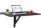 GIANTEX Wandklapptisch klein, Wandtisch Hängetisch Klappbar 80x60cm, Wandmontierter Klapptisch Esstisch, Schreibtisch Laptoptisch Wand platzsparend (Schwarz)
