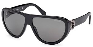 Sonnenbrillen Moncler ML0246 01A SHINY BLACK 62/13/130 UNISEX