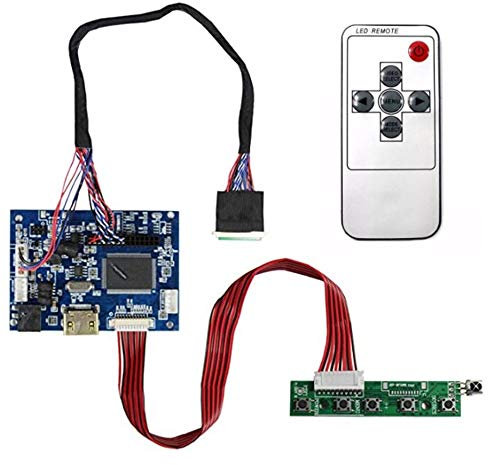 Lodokdre + AV LCD Controller Board für 15,6 B156XW02 LP156WH2 1366X768 mit Fernbedienung 40Pin Signal Tastatur Kabel