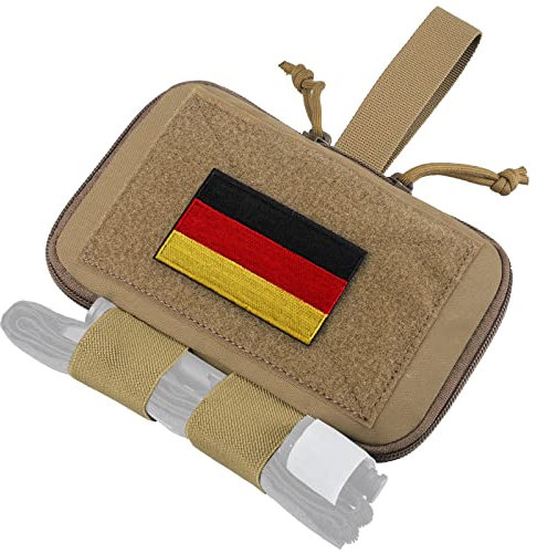 WYNEX Tactical Belt Medizinische Tasche, IFAK-Tasche EMT Erste Hilfe Rip-Away Notfall Trauma Tasche Tragbares Überlebenspaket Kompakte Medizintasche für Camping