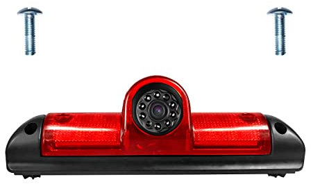 KOHIENWO Auto Dritte Dach Top Mount Bremsleuchte Kamera Bremslicht Rückfahrkamera für Citroen Jumper/FIAT DUCATO X250 / Peugeot Boxer
