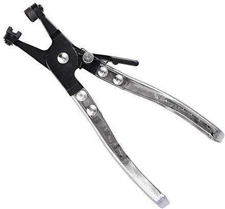 Bohaner Heavy Duty Hose Clamp Pliers Tool Set - Car Water Pipe Clip Swivel Drive Jaw Locking Removal Tool - Hose Clamp Pliers 45°