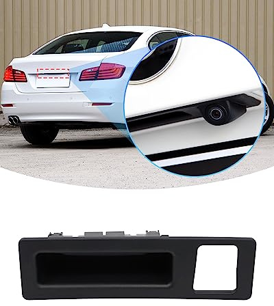LIMBQS Poignée de coffre de commutateur de porte arrière avec caméra pour BMW série 2 3 4 5 X3 M3 M4 F10 F30 F25 F22 F15 F32 F36