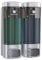 Singolo/Doppia/Tripla 320ML Dispenser di Sapone Liquido Montaggio A Parete Bagno Doccia Gel Shampoo Lozione Erogazione Contenitore Bottiglia Trasparente