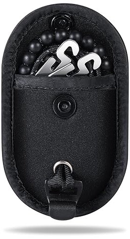 HISAFA Kompakte Reise-Wäscheleine, leicht, Camping-Wäscheleine, 24 Perlen, 30 cm