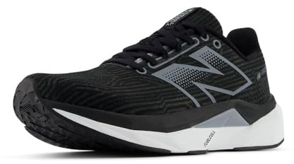 New Balance Women's FuelCell Propel v5 Running Shoes, Black/Steel/White, 4.5/M