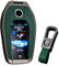 KUNIO Autoschlüssel Hülle Passt für BMW Display Key 5er 7er G01 G02 G05 G07 G11 G12 G30 G31 G32 I8 I12 I15 X3 X4 X5 X7 Schlüsselhülle Metall Schlüsseletui Schlüsselanhänger B Grün