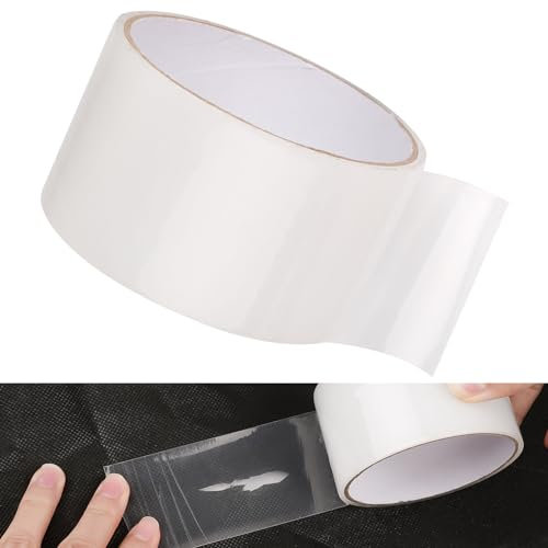 Klebeband Wasserdicht,5CM X 5M Klebeband Transparent,Professional Zelt Reparaturband,Pool Flicken, Schlauchboot, Planschbecken, Regenjacke, Luftmatratze,Luftbett,PVC Zelt markisen Pavillon flicken