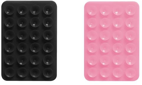 lyanny Handy Saugnapf Halterung, Silikon Saugnapf Handyhalter, rutschfest Selbstklebende Saugnapf Handyhülle Handy Saugnapfhalterung für Mobile Handys