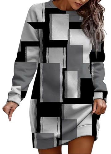 IUYTYSER Jacke Damen Sommer Sale Teenager Mädchen Longshirt Schwarz Langarm Pullover Apricot Weihnachtspullover Hunde Hoodie