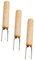 YARNOW 3 Pz talee di mais stendibiancheria cibo spiedini gadget da cucina kitchen gadgets attrezzi casa attrezzi barbecue forchette da barbecue per mais utili forchette da frutta Di legno