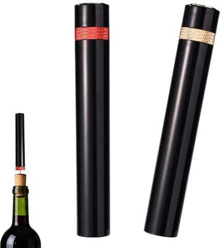 2pcs Wine Openers, 2026 New Portable Needle Type Wines Bottle Openers | Air Pump Pressure Cork Remover Corkscrew for Home Travel Party Essential Accessories