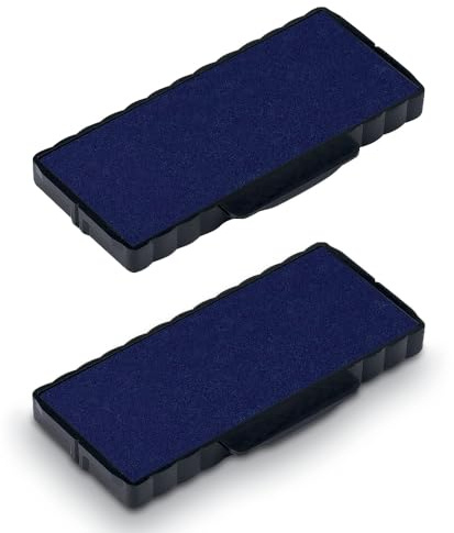 Trodat Ersatzkissen 6/55 für Professional 5205 blau 2 Stück, wischfest | kein Verblassen - lichtecht, Abdruck rasch trocknend, dokumentenecht