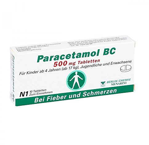 Paracetamol BC 500mg 10 stk