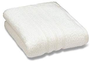 Catherine Lansfield Zero Twist Soft & Absorbent Cotton Bath Sheet Cream
