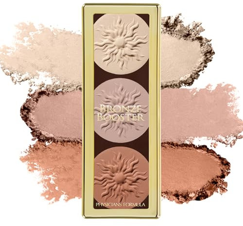 Physicians Formula Bronzer - Bronze Booster Glow-Boosting Strobe and Contour Palette, Matte Sculpting, 1 Stück, 9g