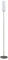 Lindby Lampadaire Vinsta (Moderne) en Blanc Verre e. a. pour Chambre à coucher (1 lampe,à E27), Sur Pied, Lampe a de Sol