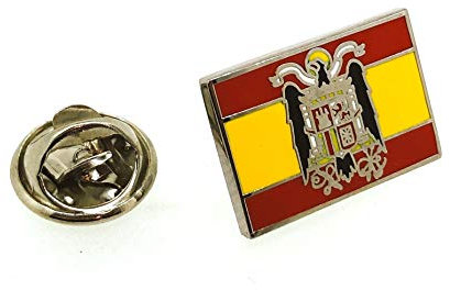 Gemelolandia | | Pin de Traje del Bandera de España Aguila San Juan | Complementos Originales de Hombres y Niños Para Chaquetas, Americanas o Jerséis | Detalles Para Regalos