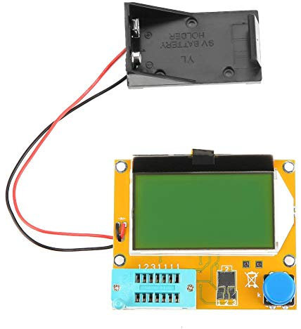 ESR-Messgerät, LCD-Grafik-Transistor-Induktivitätskondensator ESR-Messgerät Multifunktionstester