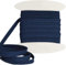 designers-factory Paspelband Baumwolle - Einfach zu nähen und ideal zum Veredeln Ihrer Kreationen. (Um 5 Meter, Navyblau)