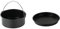 Air Fryer Accessories - 2pcs/set Air Fryer Accessories Steel Pizza Pan Baking Cake Barrel for Gourmia