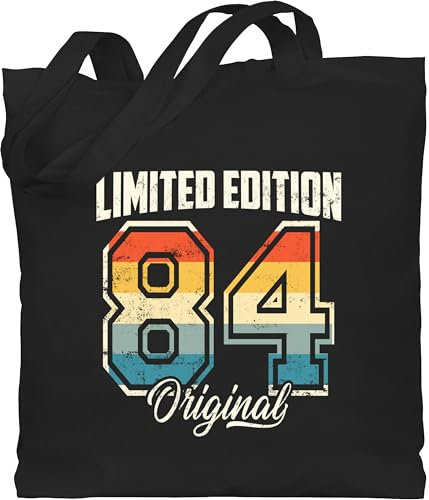 Baumwolltasche - 40. - Limited Edition 1985 Original I Vierzigster Geburtstag I 40 Geburtstag - Unisize - Schwarz - 40er geschenk frau jahre 40.geburtstag 1984 jutebeutel geschenke zum mann 40-er