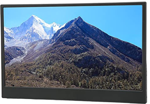 Moniteur IPS, Moniteur 13 Pouces avec Rétroéclairage LED Ultra Fin avec étui de Protection pour Ordinateur Portable